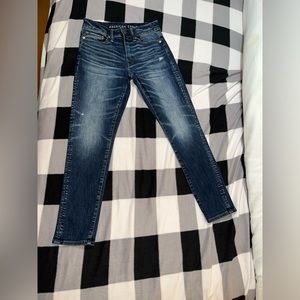 American Eagle Men’s Jeans Athletic Skinny Style Waist 26 Length 28